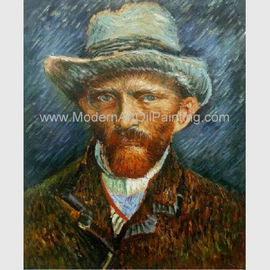 Reproduction de Vincent Van Gogh Paintings Self Portrait sur la toile pour le décor de Chambre