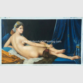 Peinture à l'huile de personnes de toile, reproduction nue de peinture à l'huile de femme sur la toile