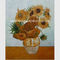 Chef d'oeuvre peint à la main de Van Gogh Sunflower Painting Reproduction d'impressionisme sur la toile