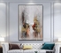 Décoration peinte à la main d'Art Paintings For Living Room de mur de la toile 3D de 100%
