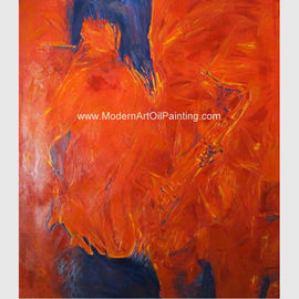 Femme Art Oil Painting moderne, Art Paintings Smoking Woman Saxophone abstrait
