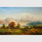 Peinture de paysage de montagne, peintures de paysage originales d'huile d'automne pour la conception intérieure