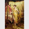 Peinture à l'huile peinte à la main de personnes de reproduction femelle nue classique de peinture à l'huile