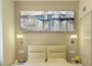 24&quot; X 48&quot; mur moderne acrylique peint à la main Art For Living Room de peinture de mur